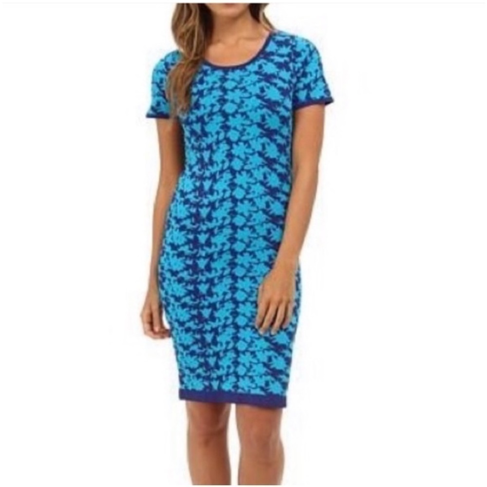Nicole Miller Artelier vibrant bodycon stretch dress